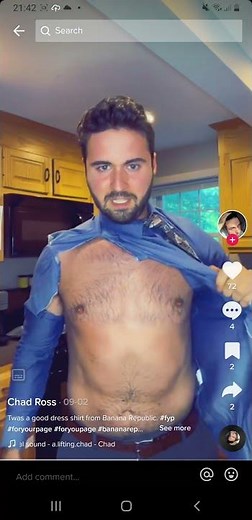 Shirt Ripping Video 55! Handsome Man DEMOLISHES His Now Ruined Banana Republic Work Shirt
