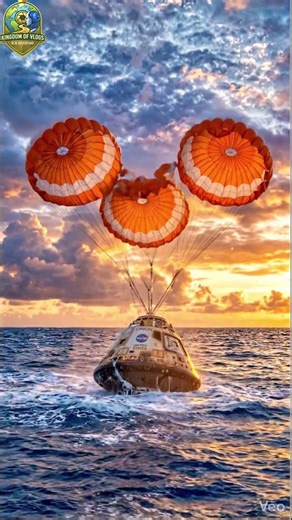 Splashdown! 🌊 NASA Orion Spacecraft Epic Ocean Landing 🚀|| Orion Capsule Returns to Earth ||