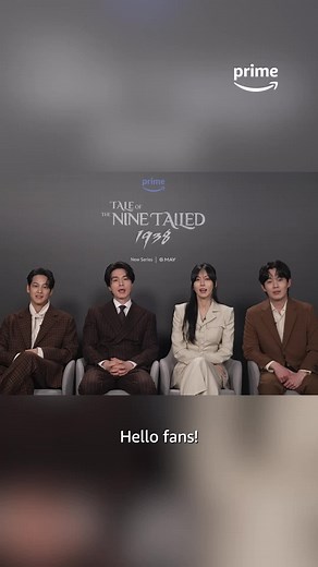 A special message from the cast of Tale of the Nine Tailed 1938, just for you! #taleofninetailed1938