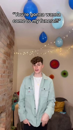 Fun in funeral (#sound: #timhawkins) #funeral #comedy #relatable #uk #usa | Cameron Kirk