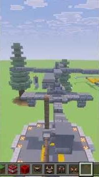 attack helicopter #minecraft #gaming #minecraftbuilding