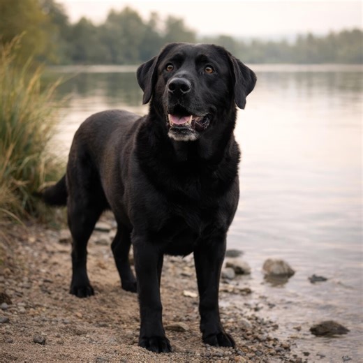 Black Labrador Portrait From Photo | Custom Pet Portrait Art - Etsy