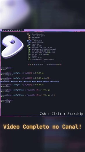 Linux Setup (Gentoo + Dwl)