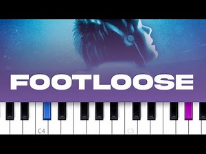 Kenny Loggins - Footloose (piano tutorial)