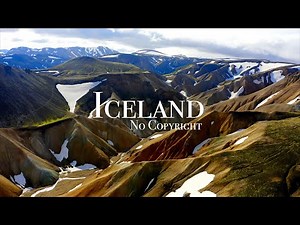 Iceland No Copyright video | Free Iceland Drone Videos | No copyright video | Iceland Stock Footage