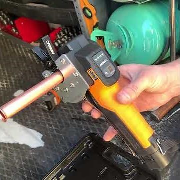 The new and improved NAVAC Cordless Flaring Tool