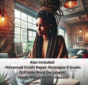 DIY Credit Repair Dispute Letter Templates: Editable Word Doc, Resale Rights - Etsy