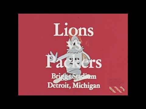 The Detroit Lions 1955 Football Highlights