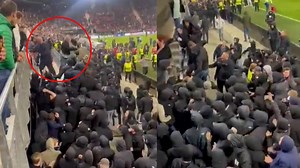 West Ham fan 'Knollsy' fights off almost 100 ultras in brave and heroic fashion