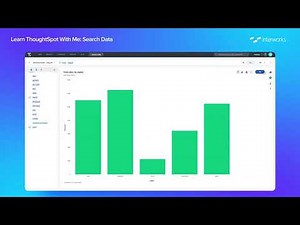 Learn ThoughtSpot With Me: Search Data