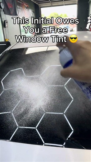 This Initial owes You Free Window Tints😎