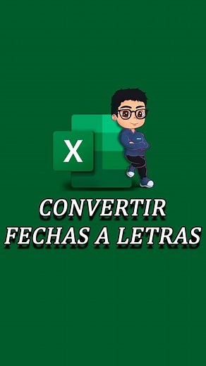 19K views · 302 reactions | Cómo convertir fechas a letras en #excel #excelfacil #mrdolc #cursos #aprendeenig www.cursosmrdolc.com | Mr. Dolc | Facebook