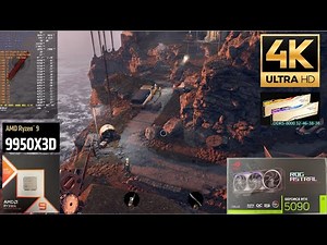 DEATHLOOP 4K Gameplay / ASTRAL RTX 5090 / AMD Ryzen 9 9950X3D