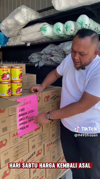 LAICI LAICI LAICI LAICI MARI SEK AWOK TIGA HARI JE PROMOSI UNTUK FOLLOWER , 4 tin 10 ya jeeeee !!! 📍9495 FROZEN KG BARU KUALA ABANG DUNGUN TERENGGANU GOOGLE MAPS : 9495 01135449495 (walkin) 01135979495 (pos) #9495frozen #fyp #telurmurah #foryou