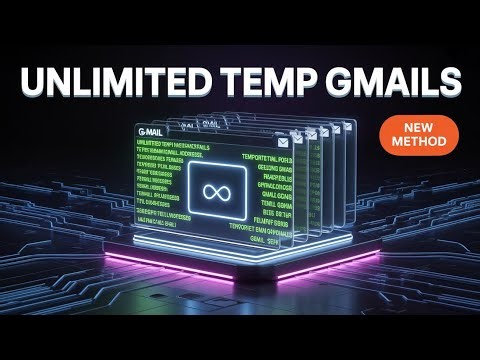 Get Unlimited Temporary Gmails , Phone Number, Card Numbers