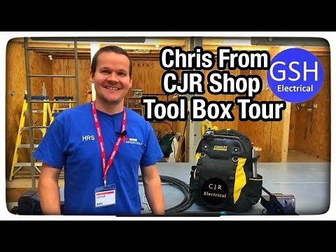 What’s Inside an Electricians Tool Box? Tool Box Tour With Chris from CJR Electrical (CJR Shop)