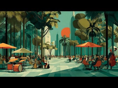 Retro Rock & Roll Autumn Grooves | Vibrant Park Jam Session