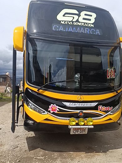#flores_hrms #cajamarca #g8 #marcopolo #busesperu #carnavalcajamarca2025 #buses