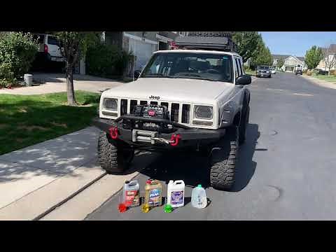 Jeep Cherokee XJ Radiator Flush & IMPORTANT INFO!