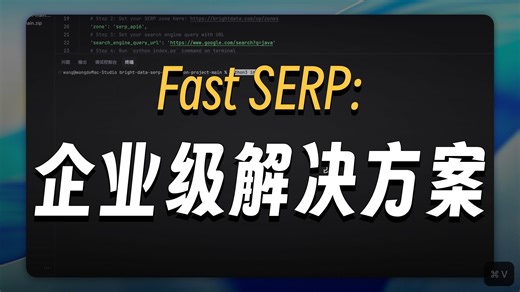 手把手教你使用SERP API：搜索引擎数据抓取实战指南