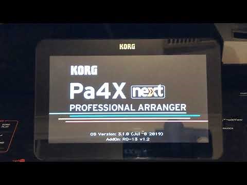 KORG Pa4x OS V3.1.0 - Tutorial Daniel Andronescu