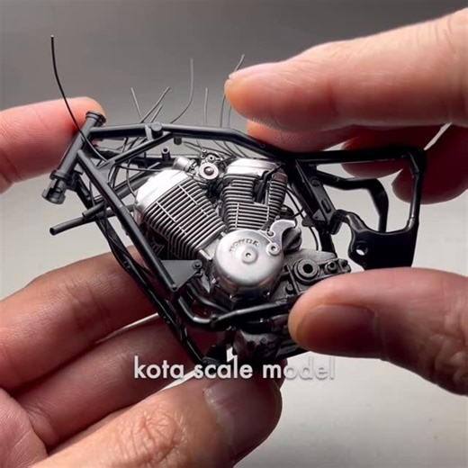 kota_scale_model | . ‼️👇YouTube👇The link is in my profile.‼️ @kota_scale_model .I’m an artist building scale models. . .”HONDA STEED400【#2】” Plastic model... | Instagram