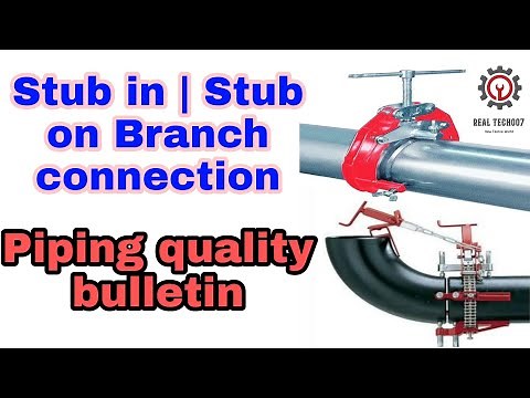 How to fitup pipe | welding | Stub in & Stub on branch | piping quality