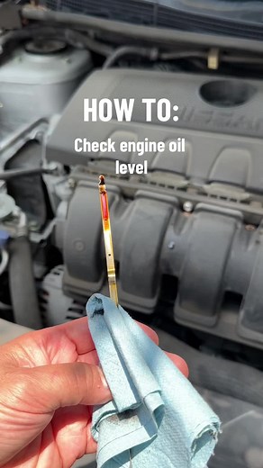 How to Check Engine Oil Level