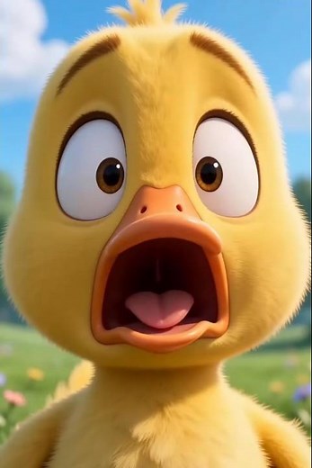 Baby Duck Crying Animation That Will Melt Your Heart ❤️ #funnyanimals #duck #usa #shorts #trending