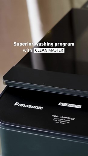 Want to experience a scrub wash effect for your clothes with just a touch of a finger? With the Clean Master Program of Panasonic #JapanQuality Fully Automatic Top Load Washing Machine, remove stubborn dirt with the power of Eco Aquabeat & Dancing Water Flow.​ #CareWins when you enjoy clothes that are superiorly cleaned. 👚💧​