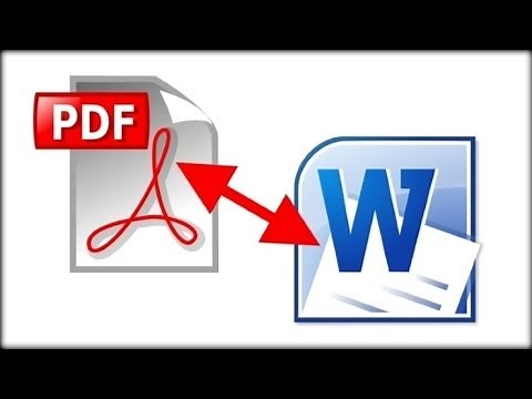 How to easily convert PDF to Word without software