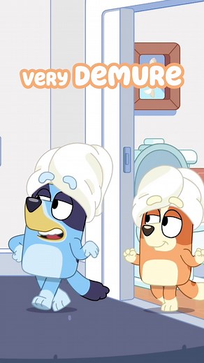 Classy and Demure Bluey Characters