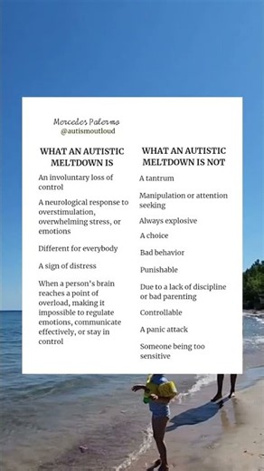 How many times have you and/or your child been judged during a meltdown? I've realized that I often