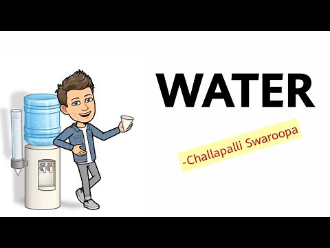 Water by Challapalli Swaroopa Summary Explanation 2nd Puc English