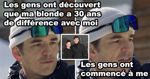 Sébastien Delorme brise le silence et revient sur sa différence d’âge avec son amoureuse