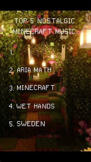 Nostalgic Minecraft Music which feels like childhood!🎧✨|Some of the most nostalgic music!