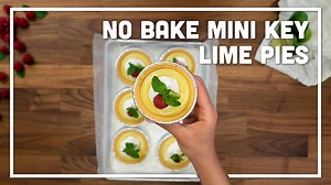 50K views · 207 shares | Happy 4th of July! Sit back and enjoy the holiday with these super quick and easy to make no bake Mini Key Lime Pies! You can find the full recipe here: www.cookingpanda.com/recipe/mini-key-lime-pies | Cooking Panda | Facebook
