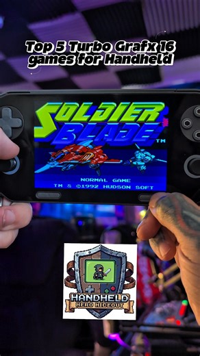 Handheld EX8 Top 5 Games to try for the PC Engine Turbo Grafx16 #ex8 #gaming #r36s #retro #handheld