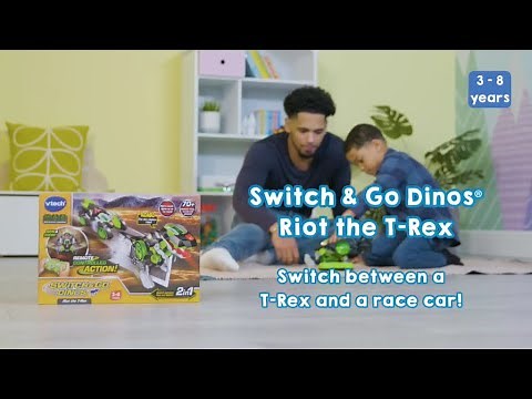 vTech Switch & Go Dinos Remote Control Riot the T-Rex
