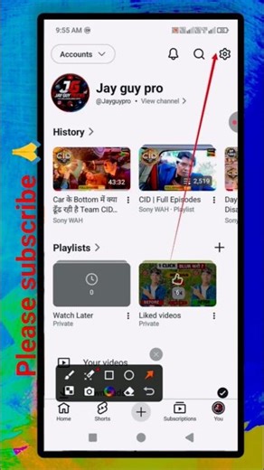 YouTube App ki Language Hindi Kaise Kare (2026)👑 #youtubetips #techtips