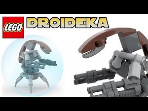 Custom LEGO Droideka - Free Instructions & Parts List