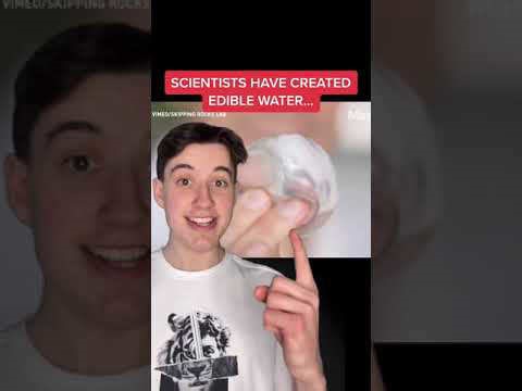 How scientists created water that can be consumed as food