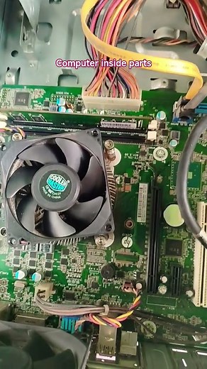 Computer inside parts