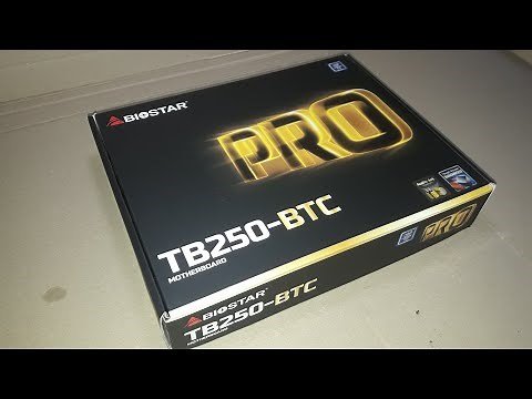 REVIEW & UNBOXING: Biostar TB250-BTC Version 6.0 | Mining Motherboard | Socket 1151 | DDR4 | B250