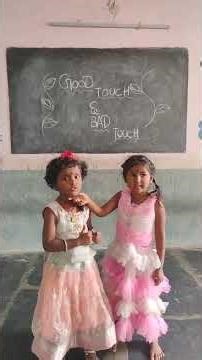 GOOD TOUCH & BAD TOUCH @ PRAGATHI #school #basic #schoolactivity #education #learning#sense