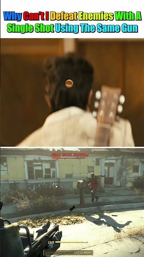 Why Can't I Defeat Enemies With A Single Shot Using The Same Gun? #Fallout #FalloutTVShow