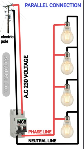 Parallel Connection Wiring Diagram | Parallel Connection कैसे करें? (In Hindi