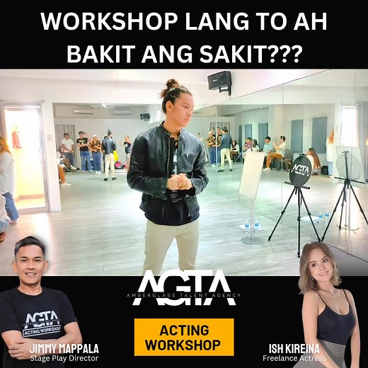 AGTA acting workshop feat:Thor from The Voice star magic #Drama #ActingChallenge #AGTA #agtauditions #wokshop #Acting