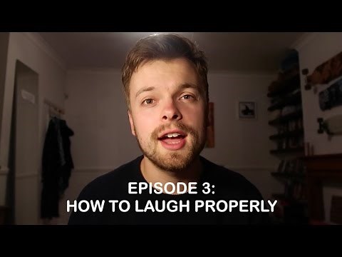 Daniel Piper Teaches Comedy: How To Laugh Properly