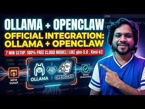 OpenClaw + Ollama Official Integration in 7 Minutes Setup #openclaw #kimik2 #ollama #official